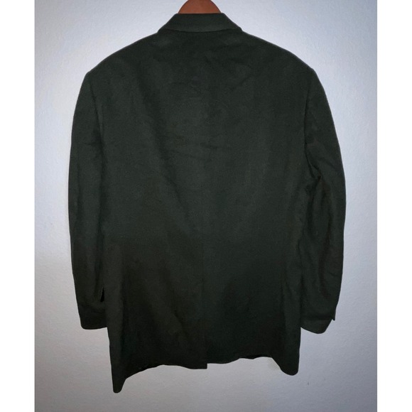 Jos A Bank Men's Classic Fit Gordon Dark Green Blazer Jacket Suit 44L - Picture 3 of 11
